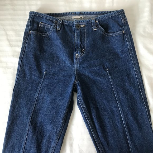Levi's Women's Straight Leg Jeans - Dark Blue - Picture 3 of 11